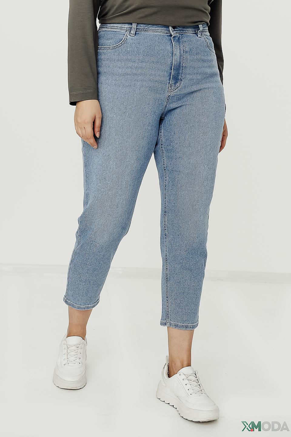 Джинсы Taifun mom fit голубые