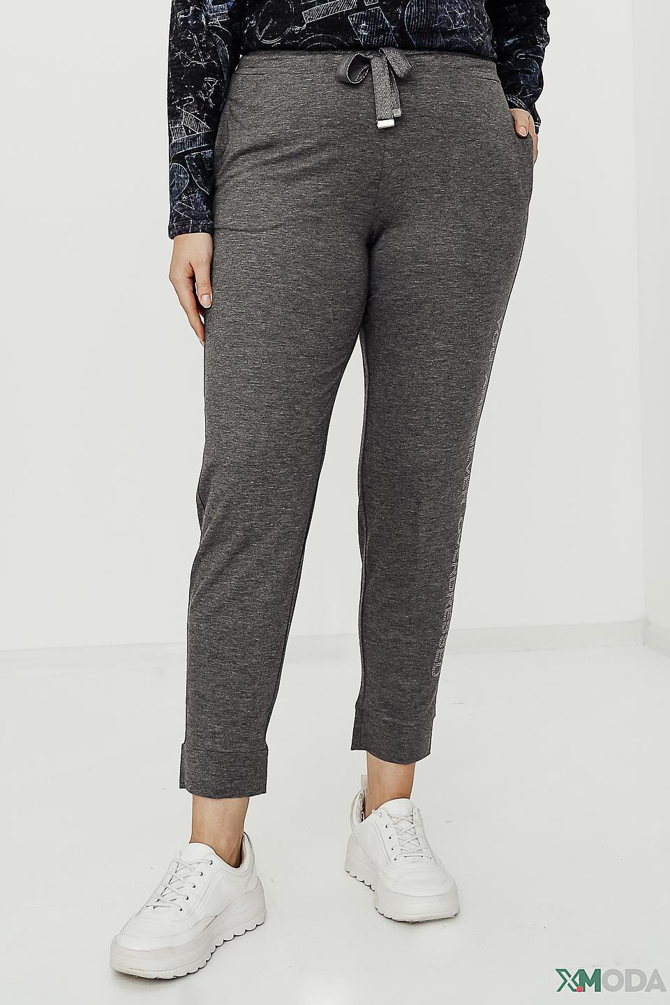 Брюки трикотажные Doris Streich серые