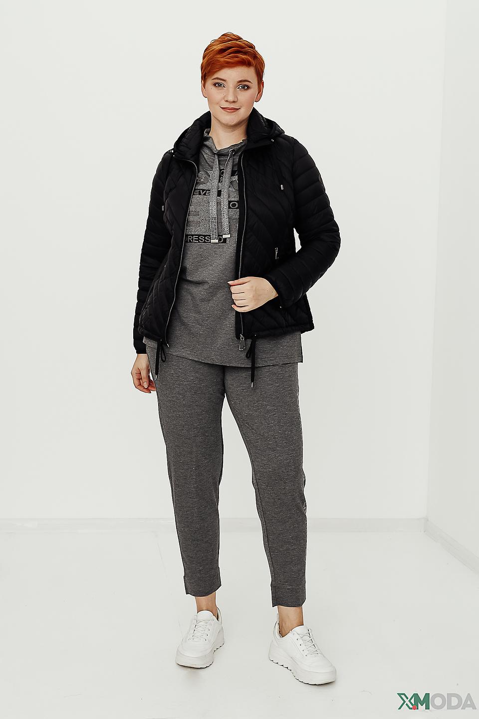 Куртка Lebek стеганая чёрная