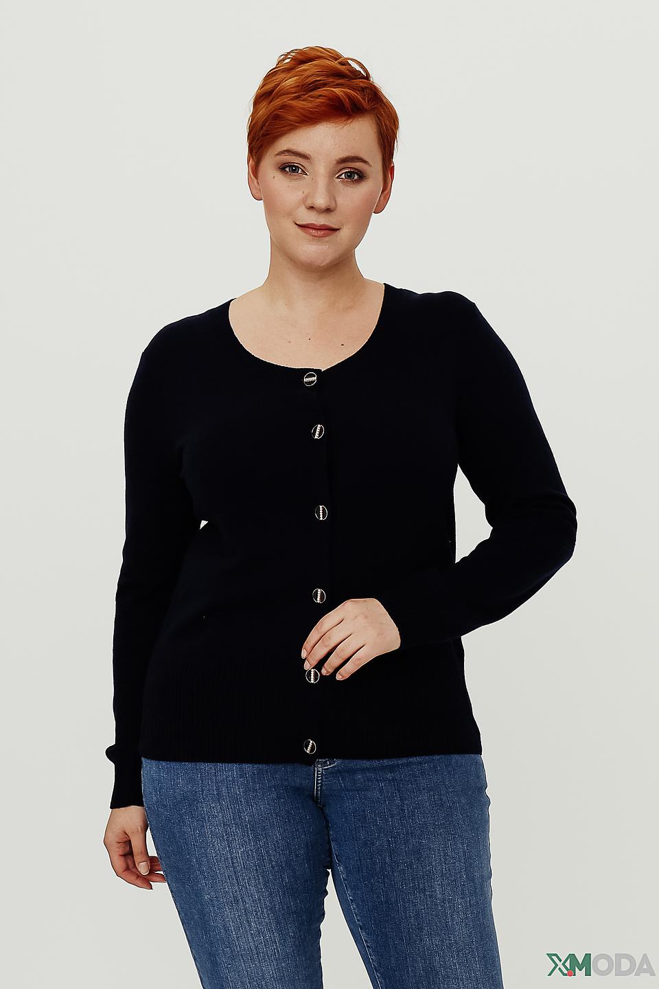 Жакет Pezzo чёрный с пуговицами