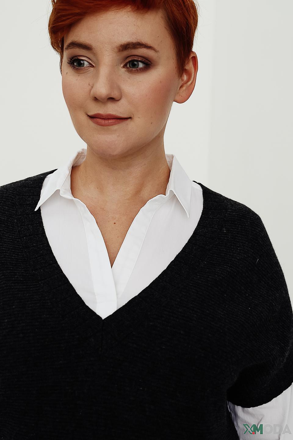 Пуловер Pezzo чёрный без рукавов