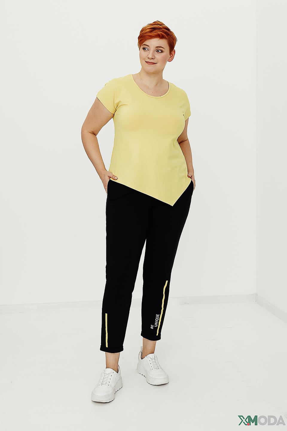 Брюки трикотажные Doris Streich черные