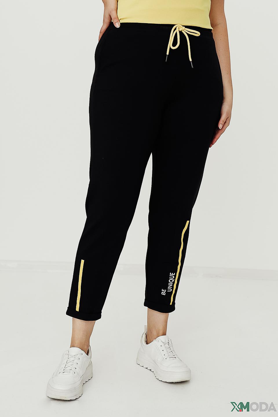 Брюки трикотажные Doris Streich черные