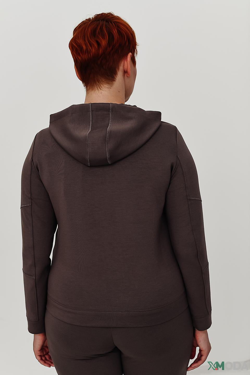 Толстовка Thomas Rabe серая на молнии