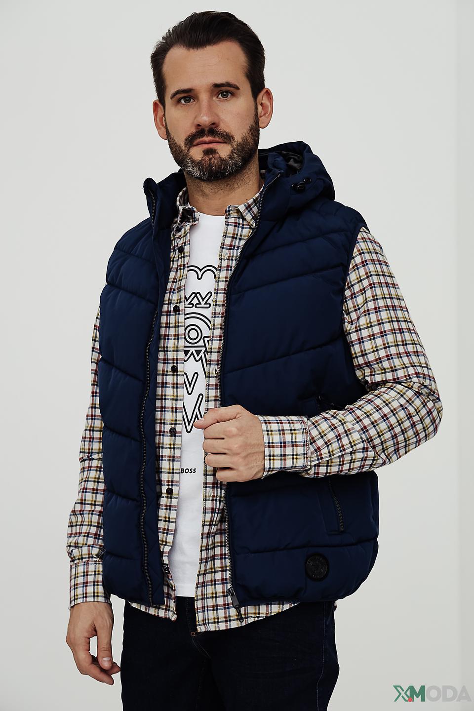 Жилет Sea Barrier стеганый синий