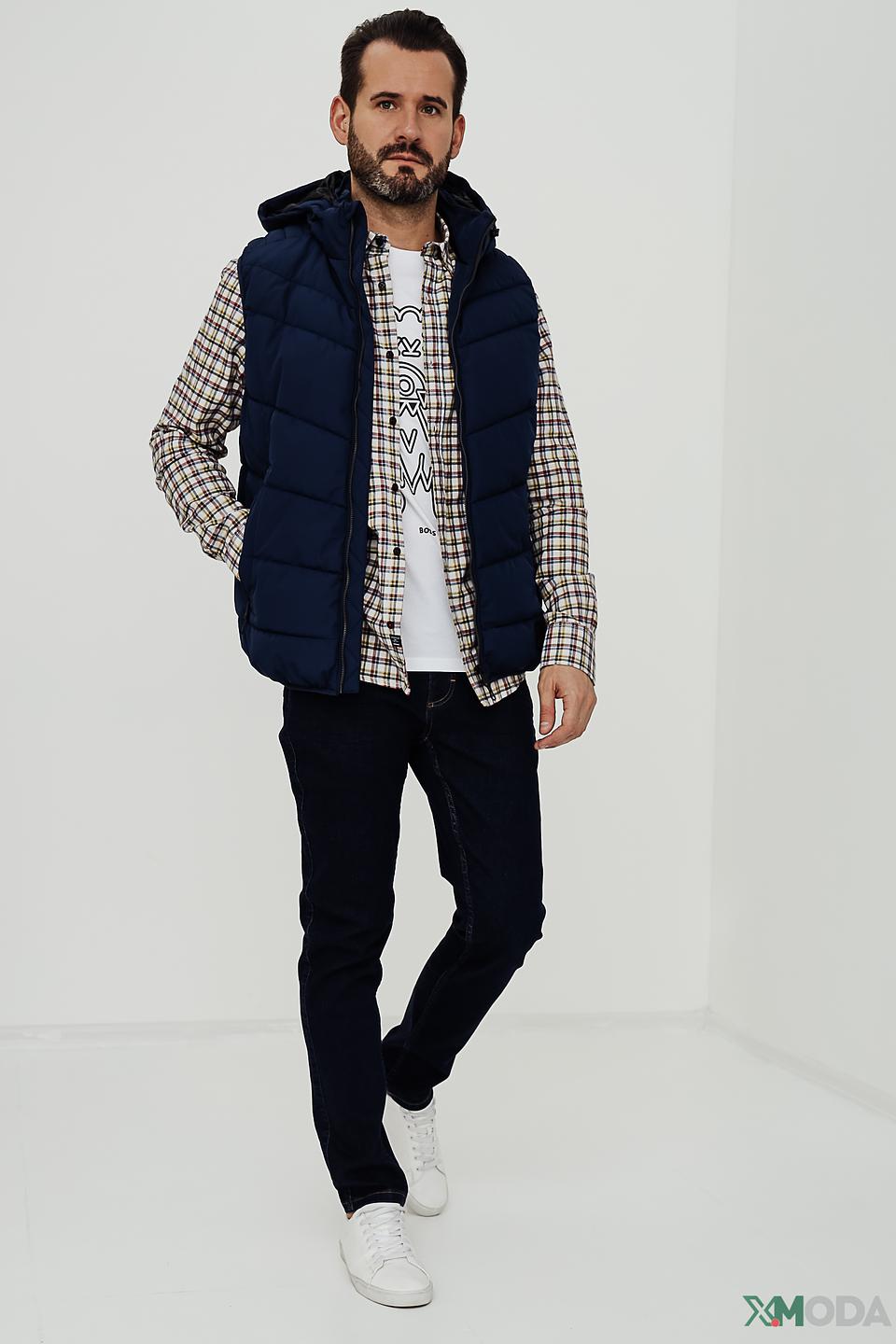 Жилет Sea Barrier стеганый синий