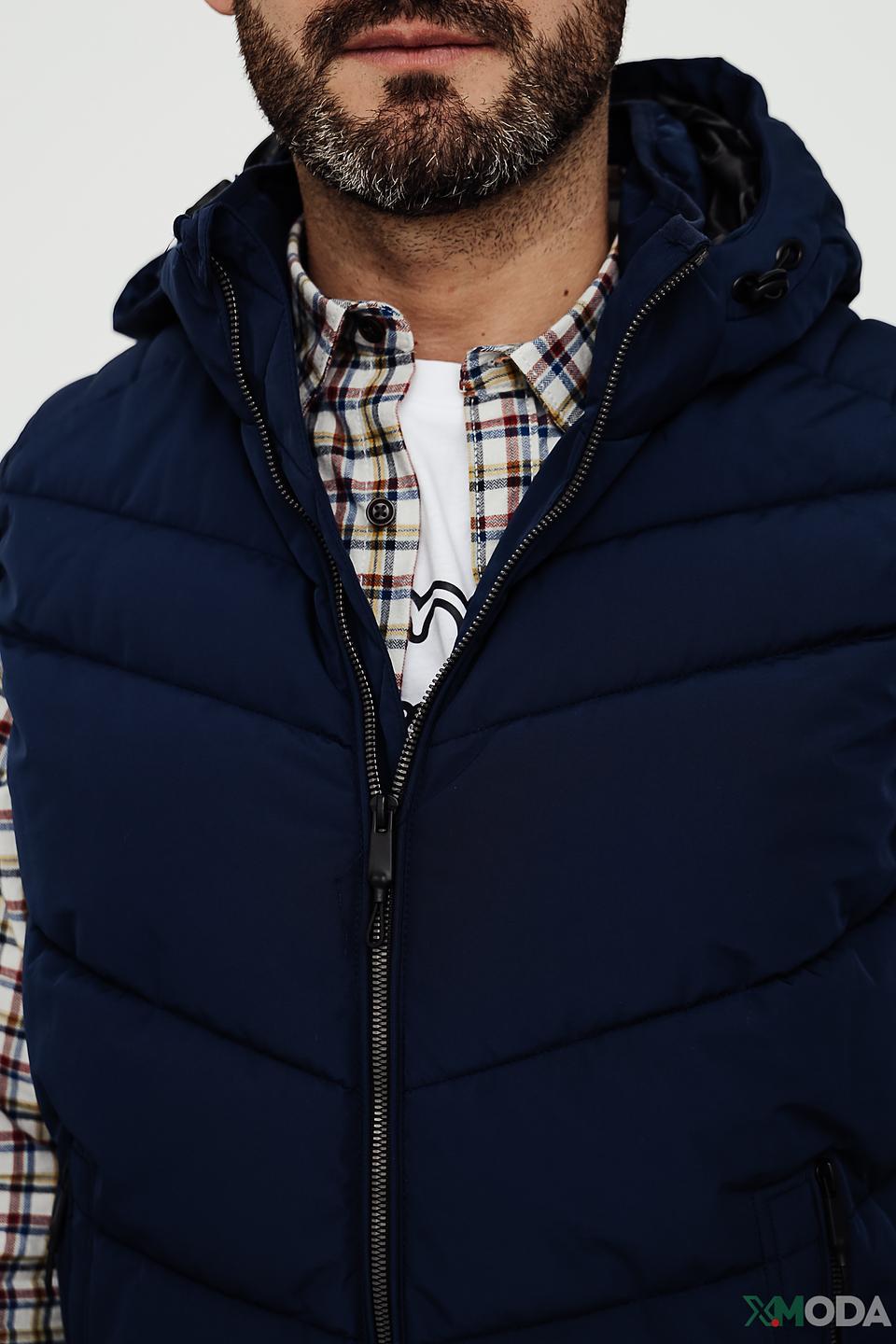 Жилет Sea Barrier стеганый синий