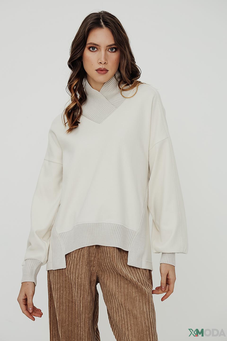 Джемпер D. Exterior жен. кремовый