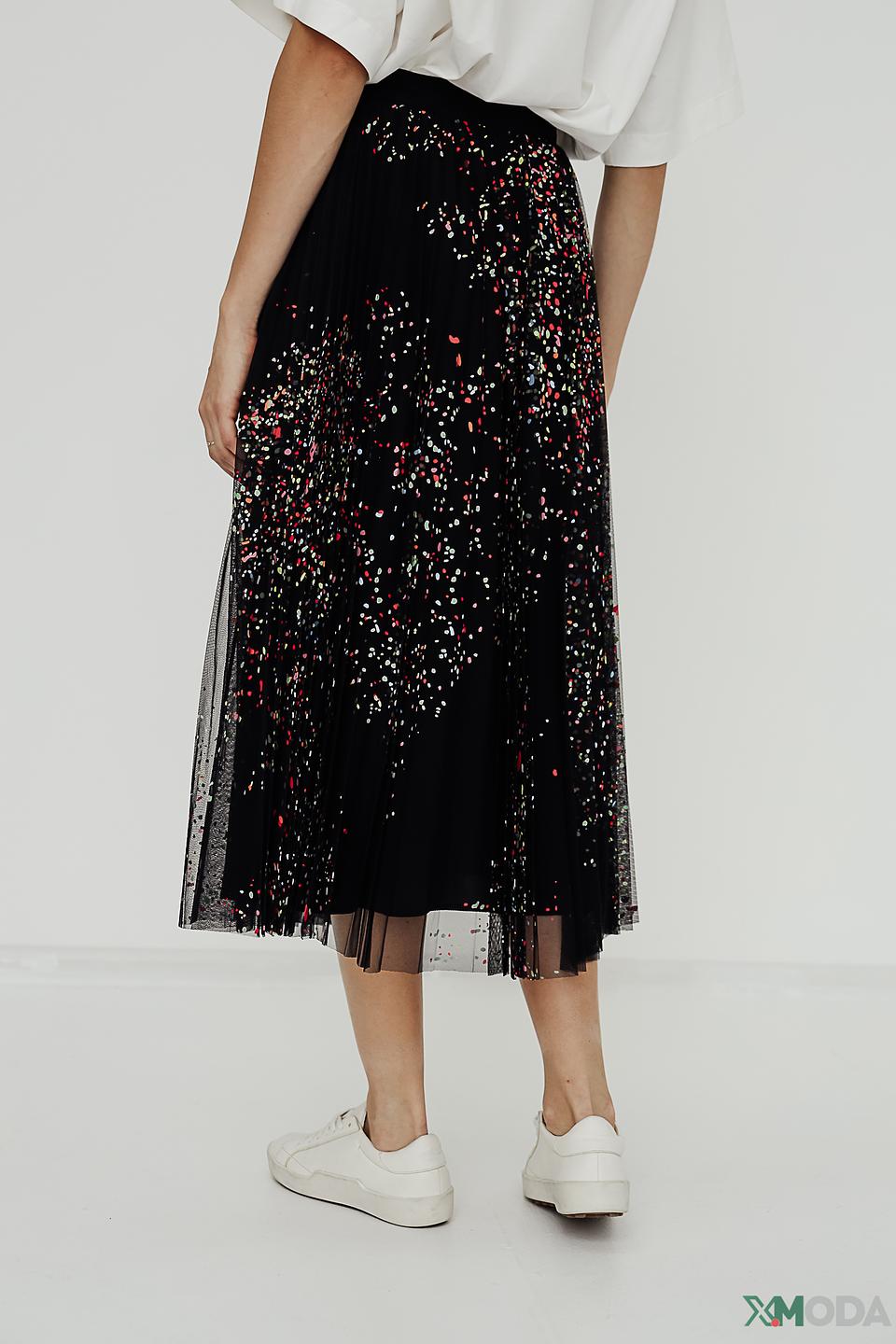 Юбка Twin Set с пайетками чёрная