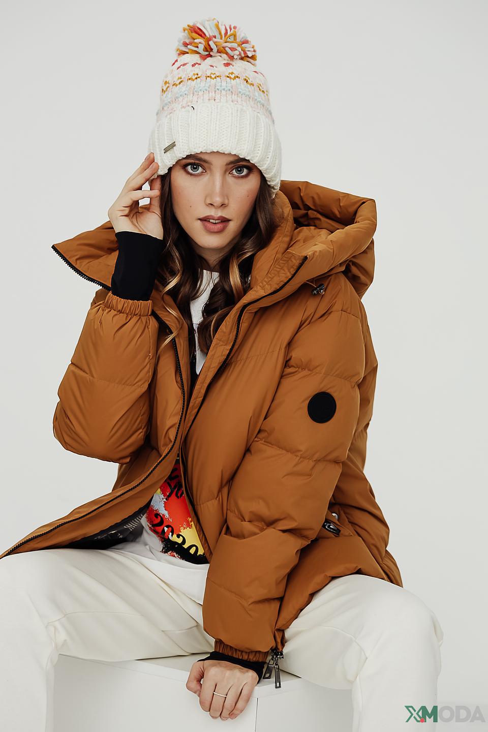 Шапка Seeberger с помпоном