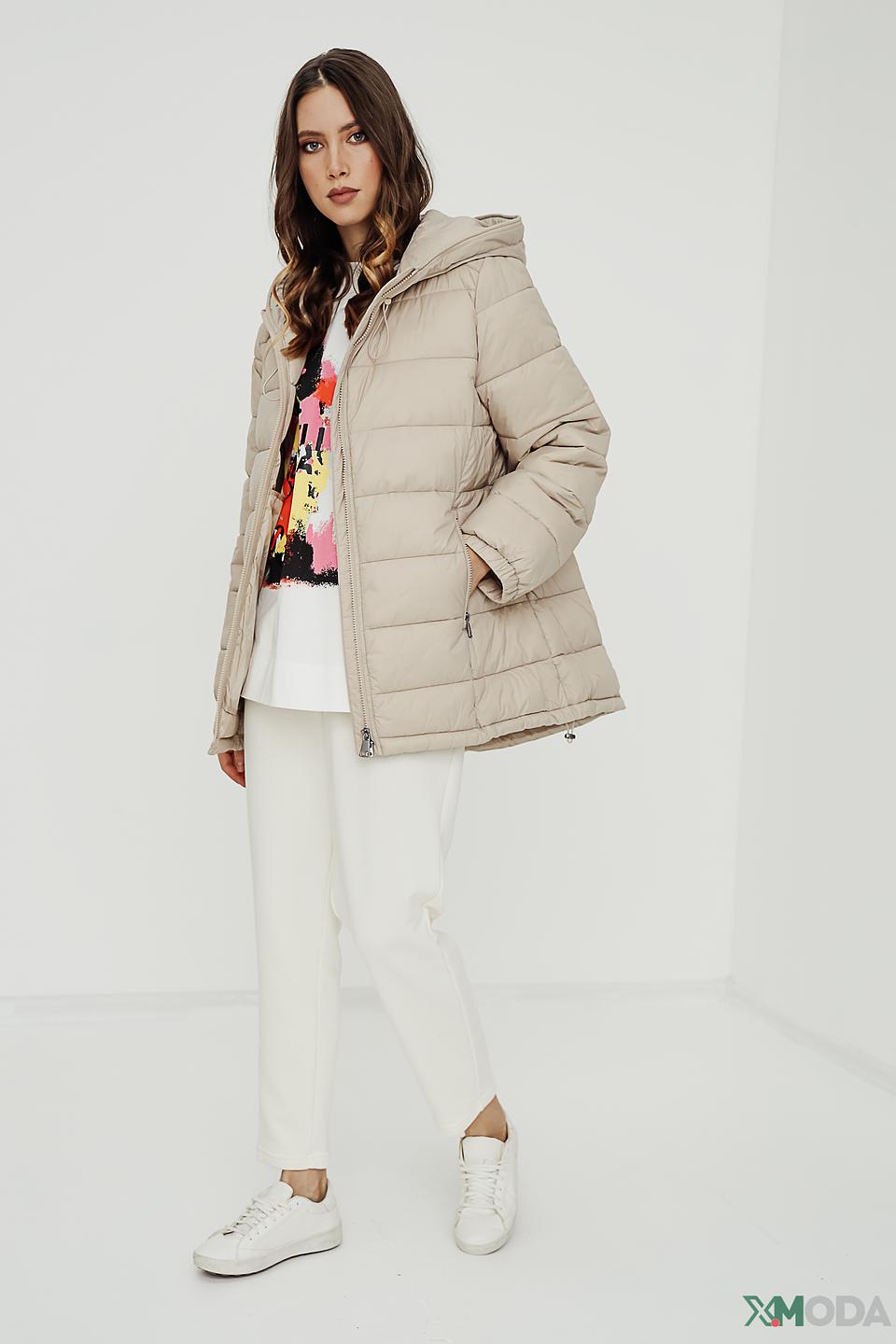 Куртка Gerry Weber стеганая бежевая