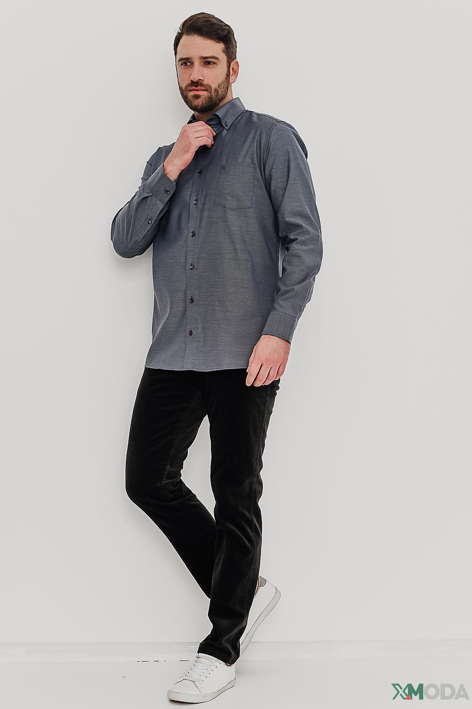 Рубашка Casa Moda men серая