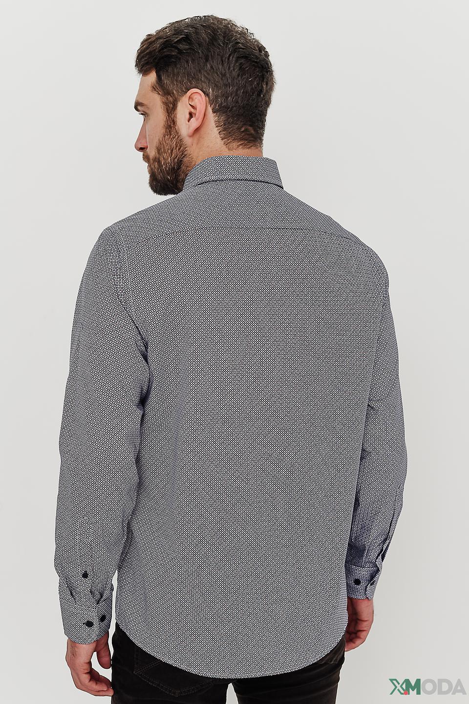 Рубашка Casa Moda с геометрическим принтом