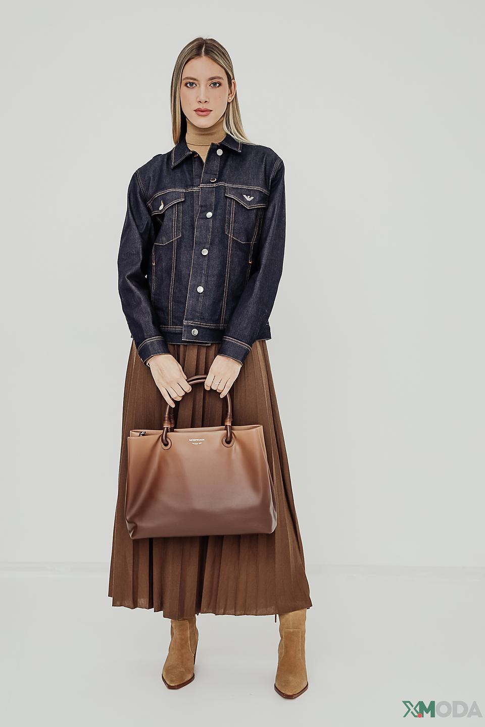 Сумка Emporio Armani коричневая