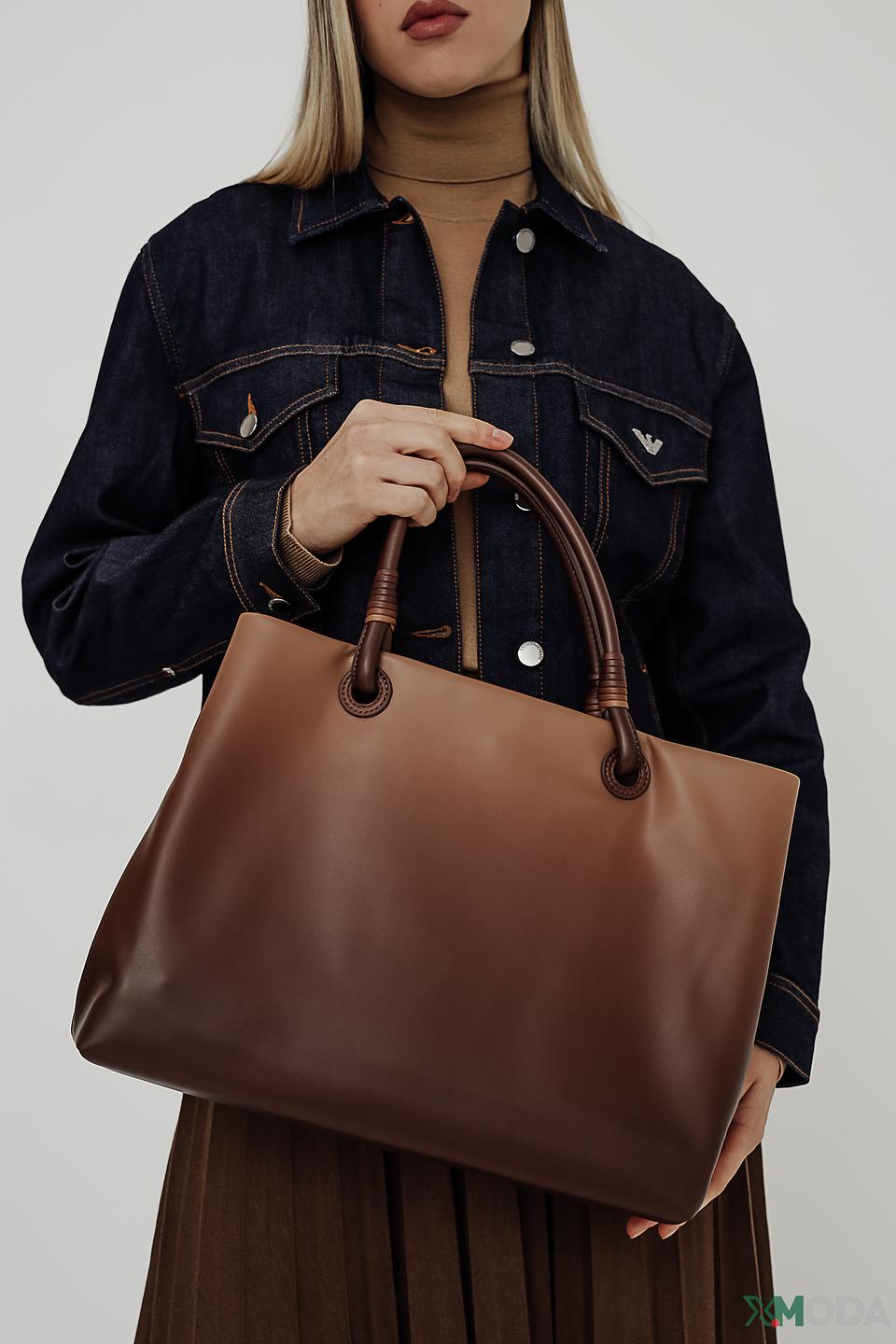 Сумка Emporio Armani коричневая