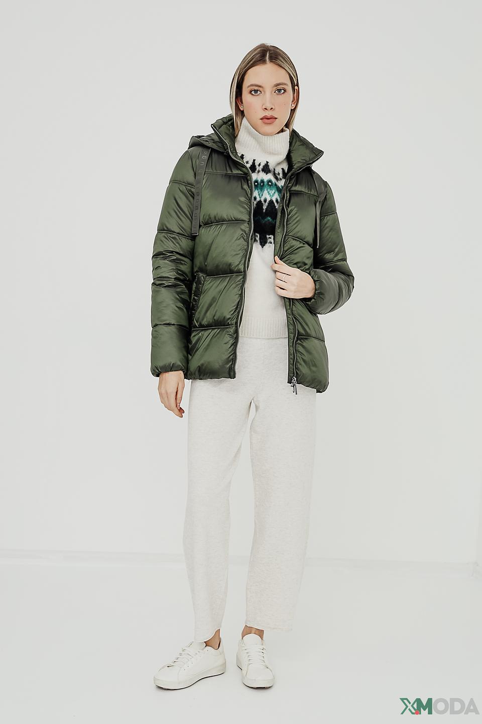 Куртка Bugatti стеганая оливковая