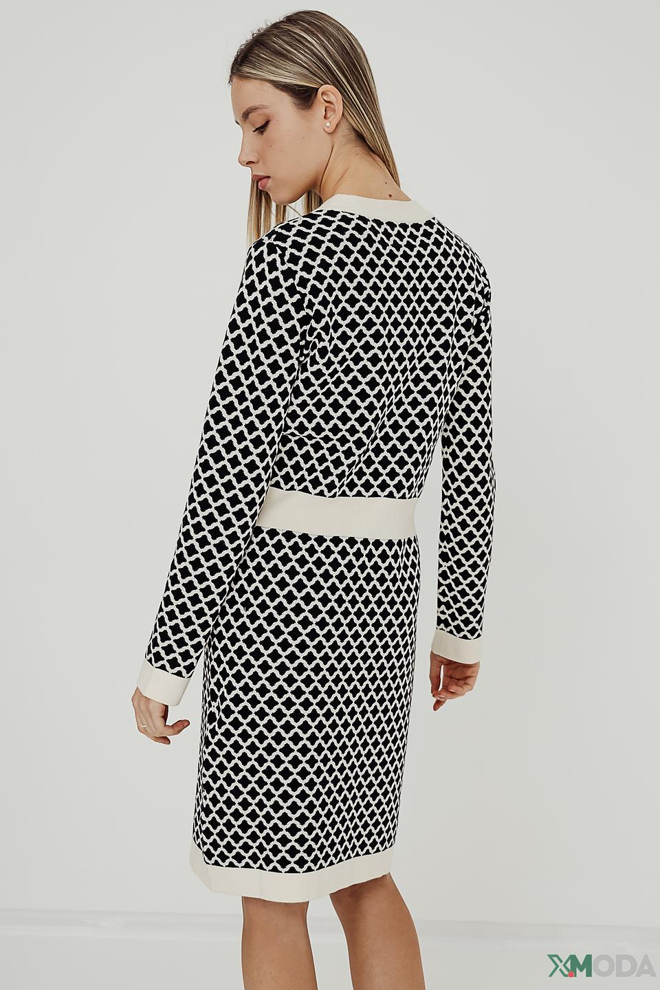 Платье Leo & Ugo в ромбик