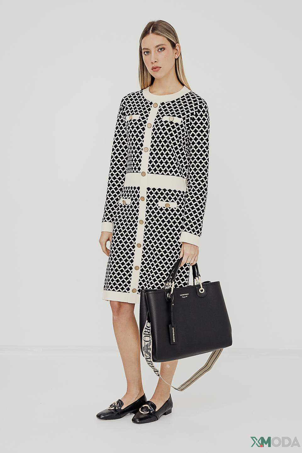 Сумка Emporio Armani женская чёрная