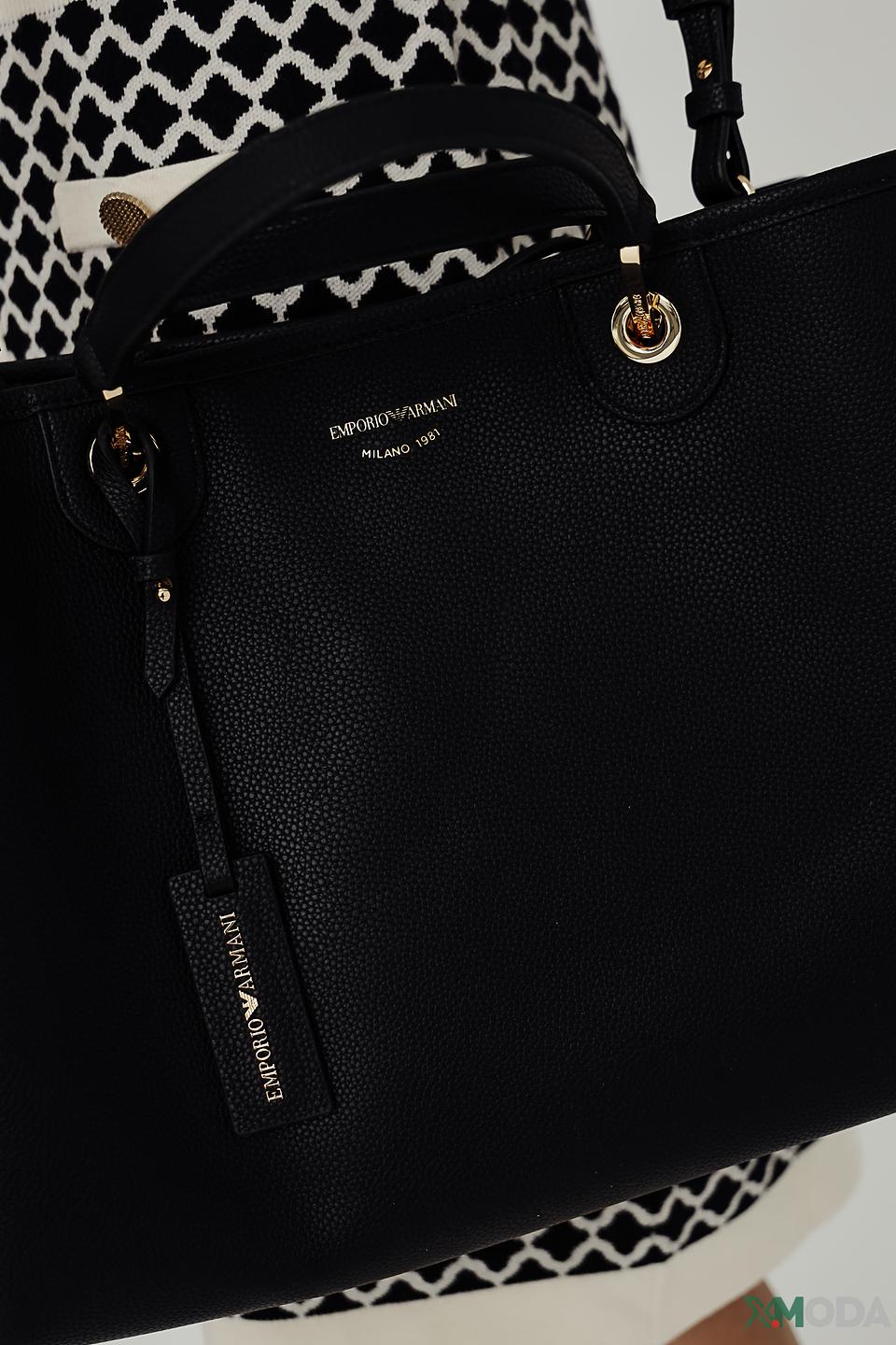 Сумка Emporio Armani женская чёрная