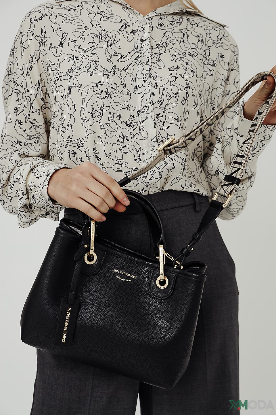 Сумка Emporio Armani чёрная