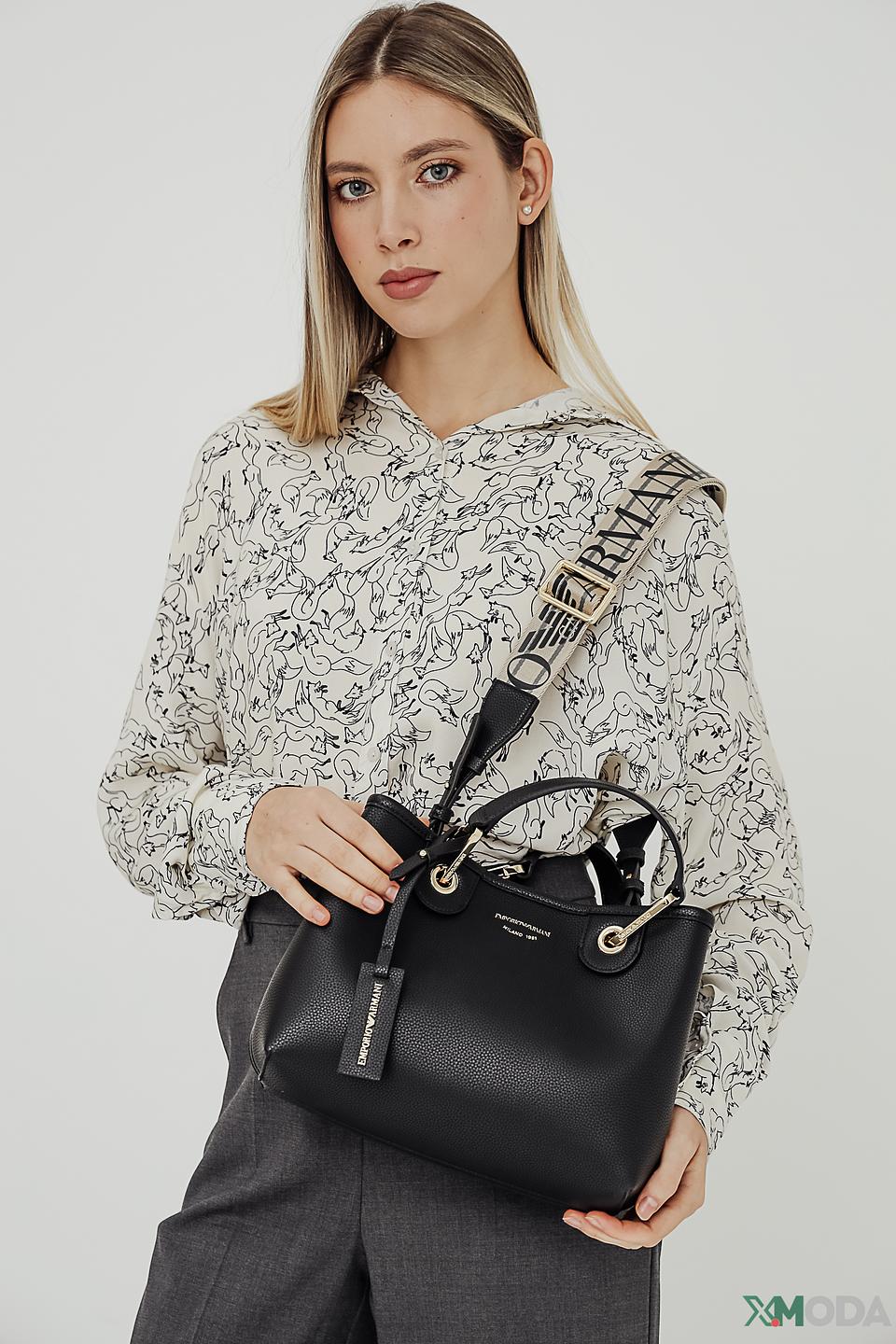 Сумка Emporio Armani чёрная