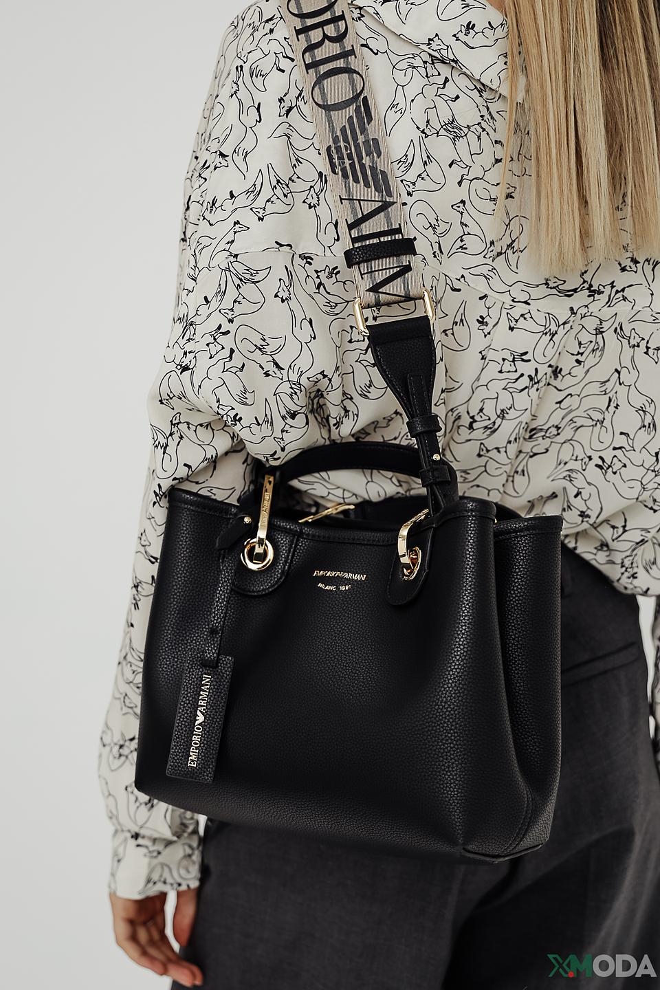 Сумка Emporio Armani чёрная