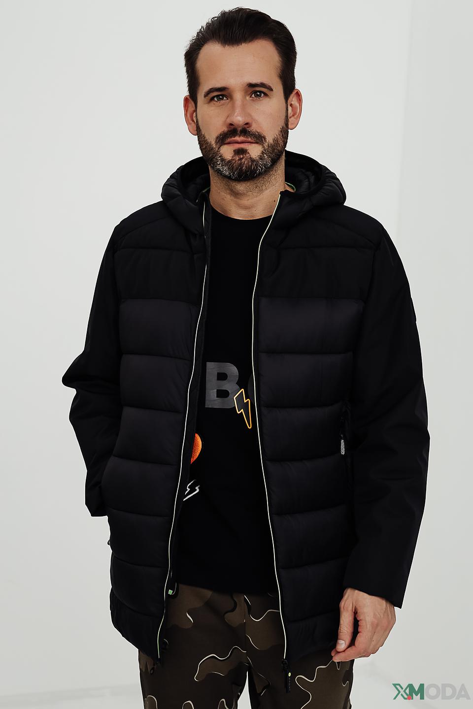 Куртка Sea Barrier стеганая чёрная