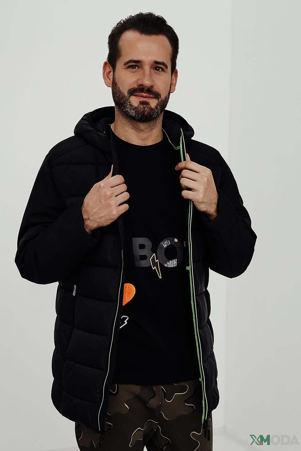 Куртка Sea Barrier стеганая чёрная