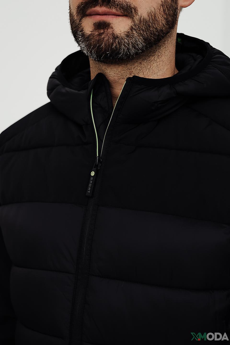 Куртка Sea Barrier стеганая чёрная