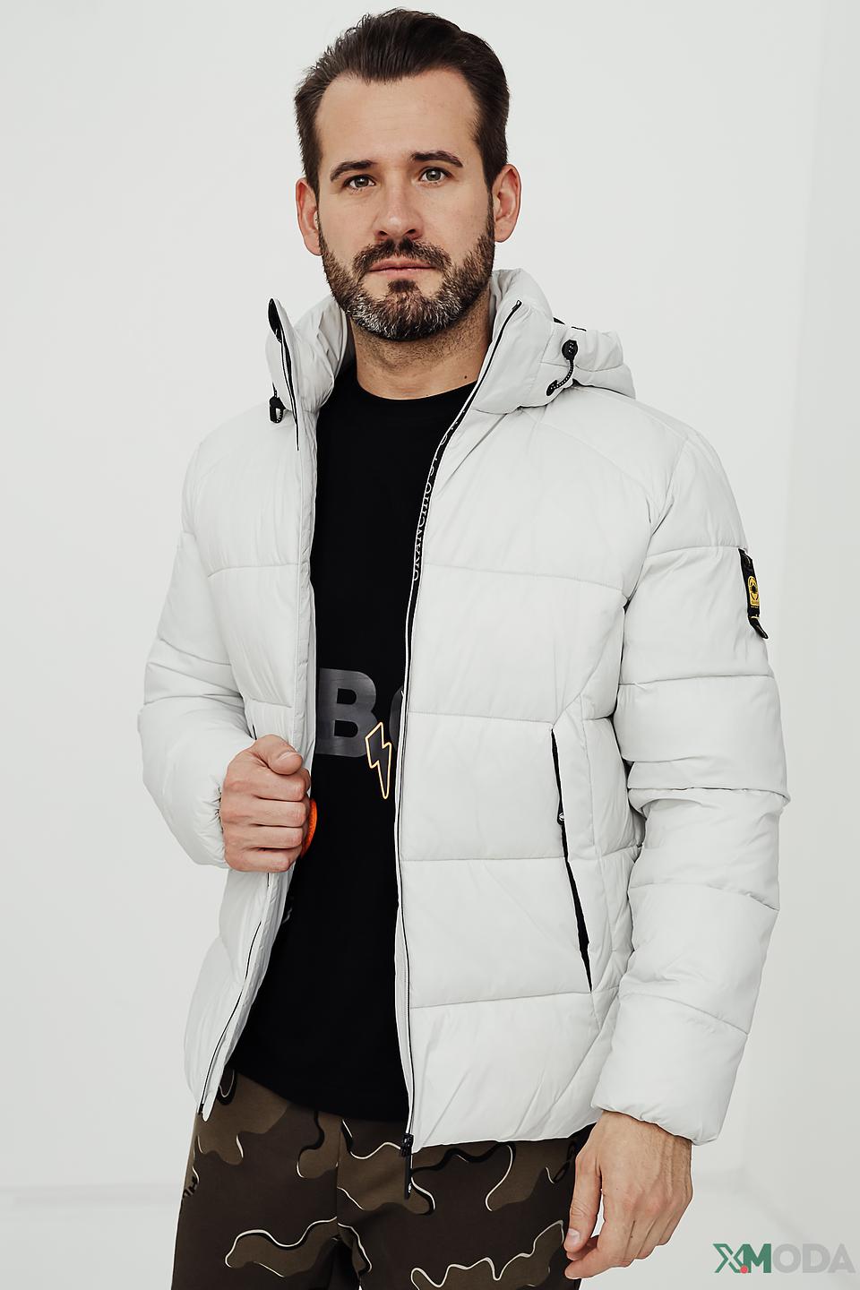 Куртка Granchio стеганая светло-серая