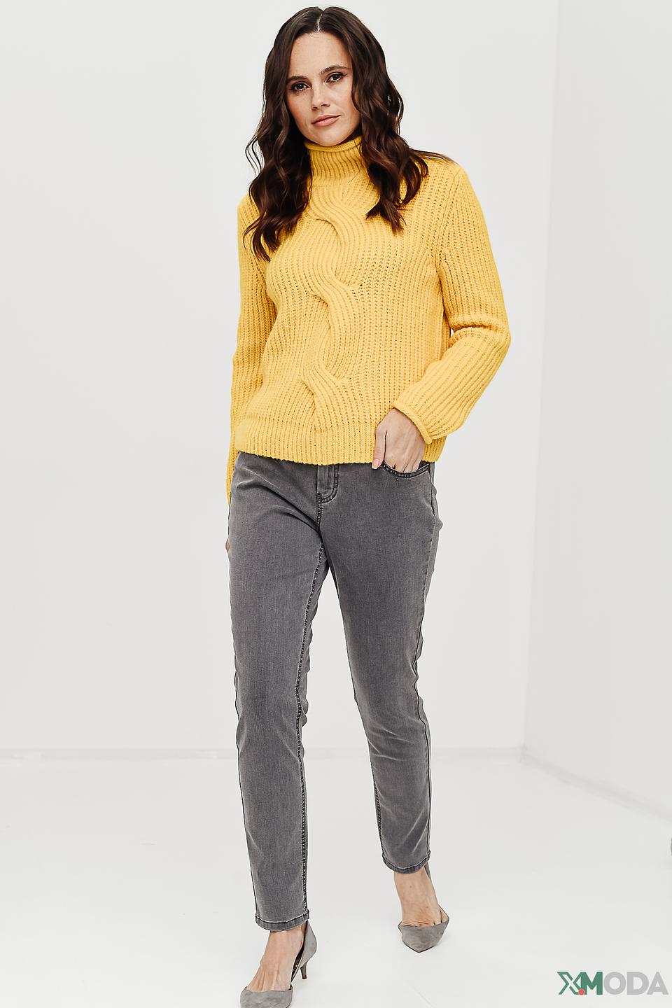 Пуловер Marc Cain горчичный