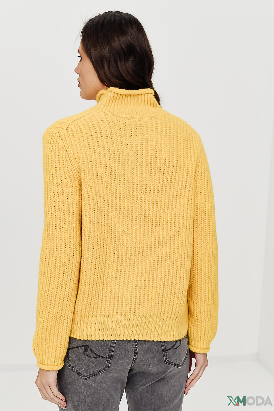 Пуловер Marc Cain горчичный