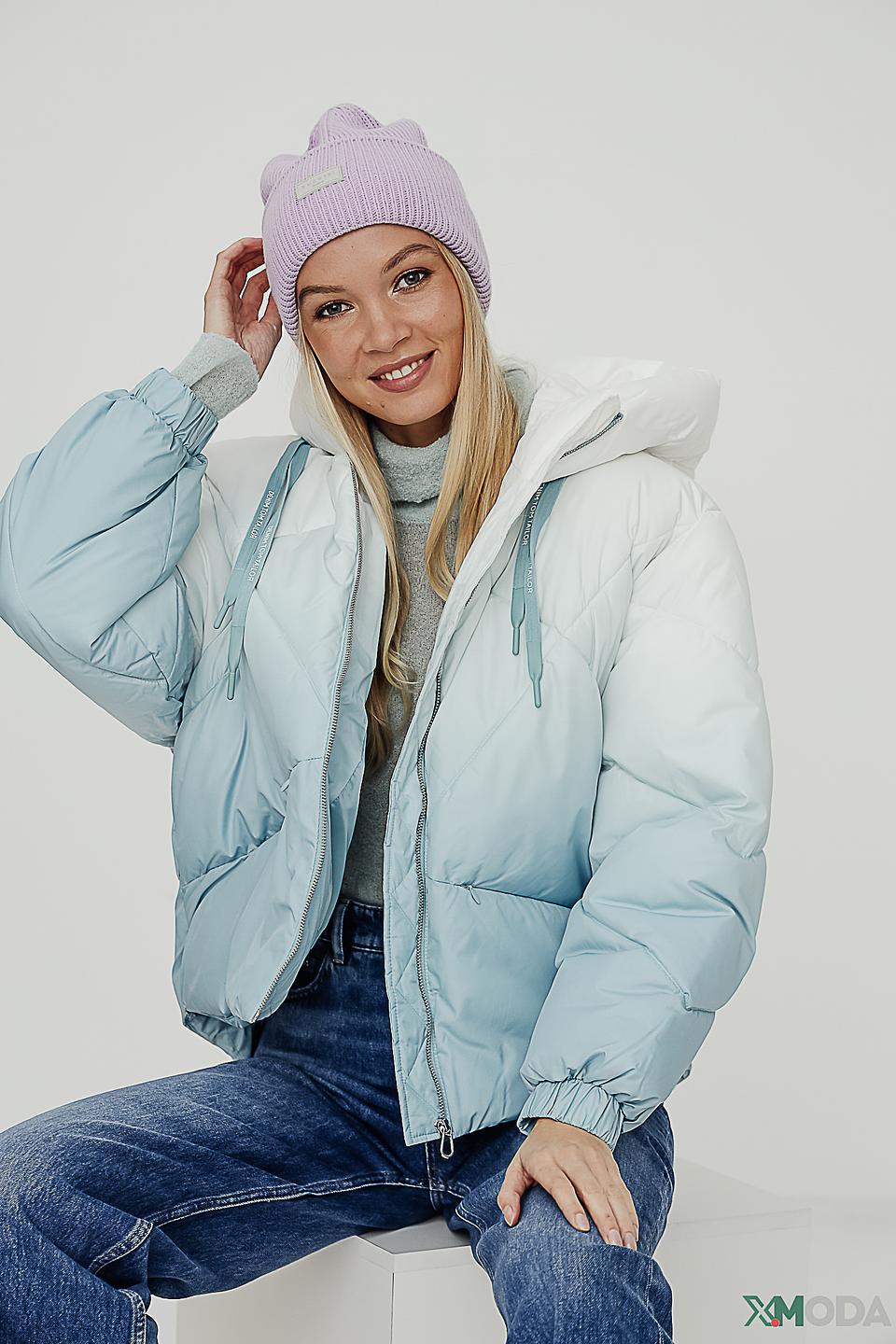 Шапка Bugatti вязаная лавандовая