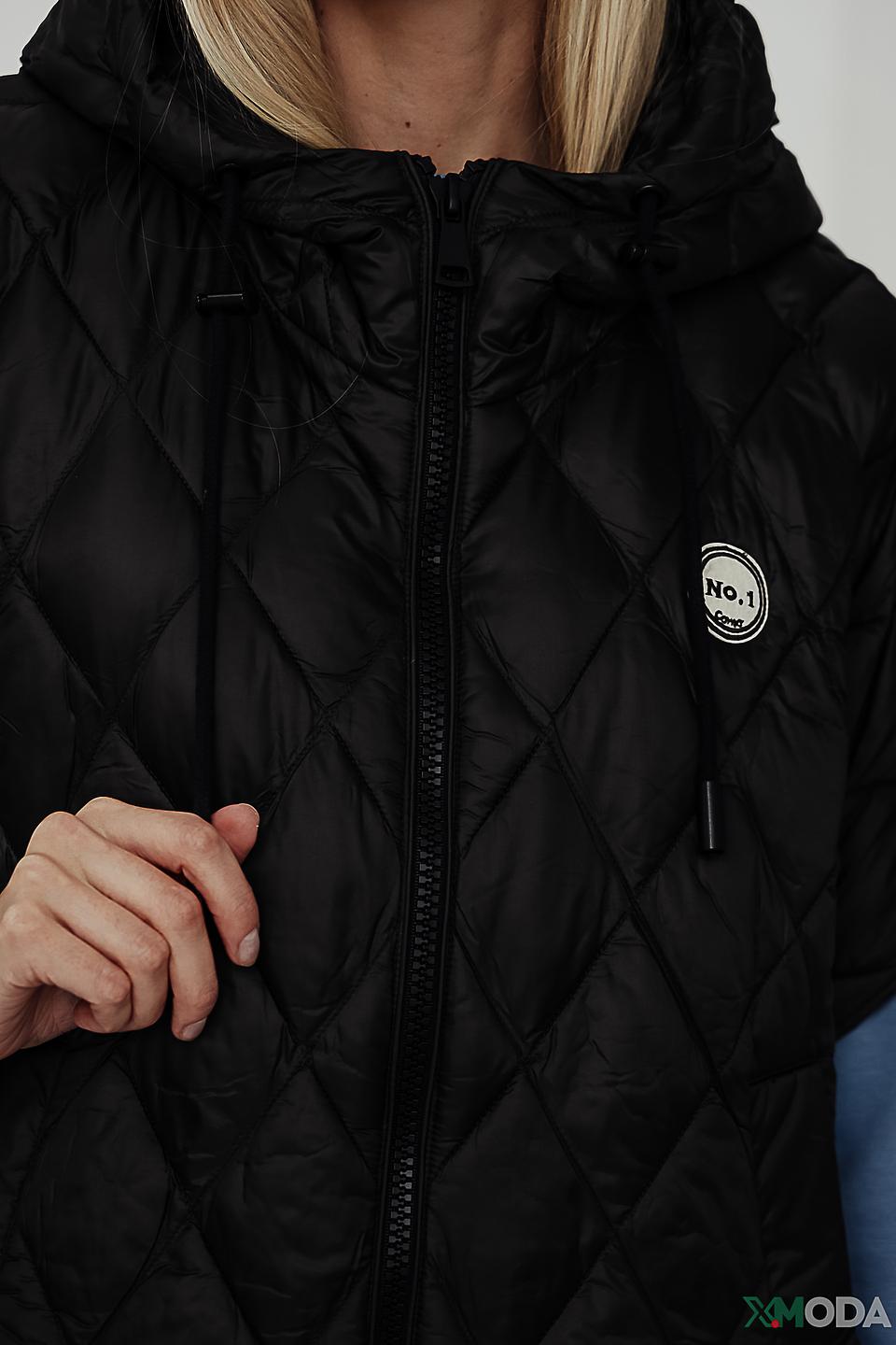 Жилет No.1 Como стеганый черный