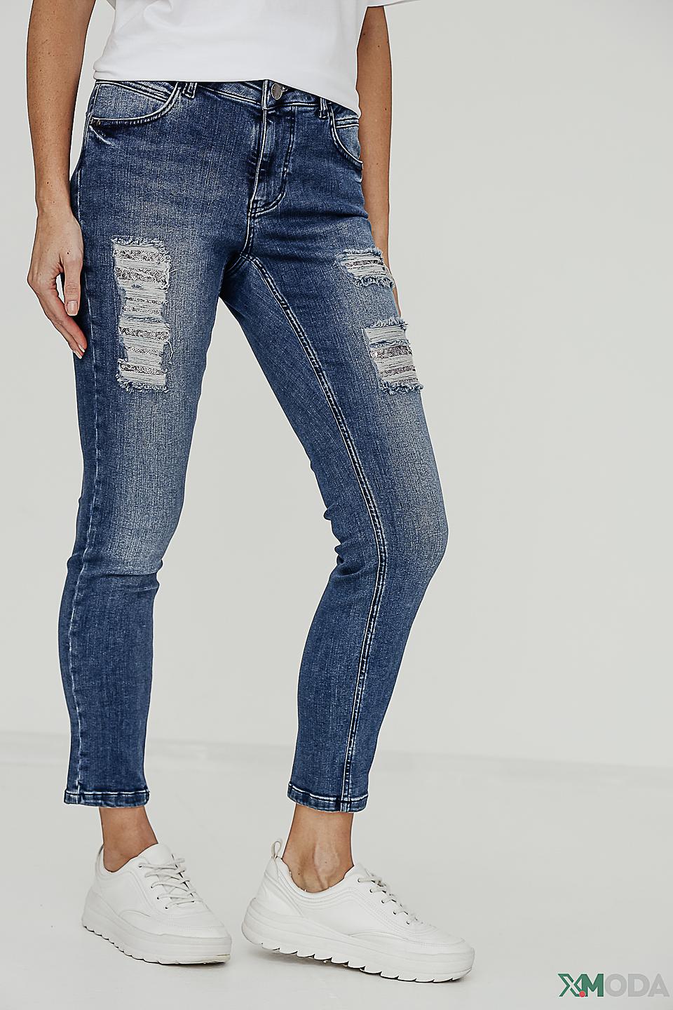 Джинсы Tuzzi с рваным декором