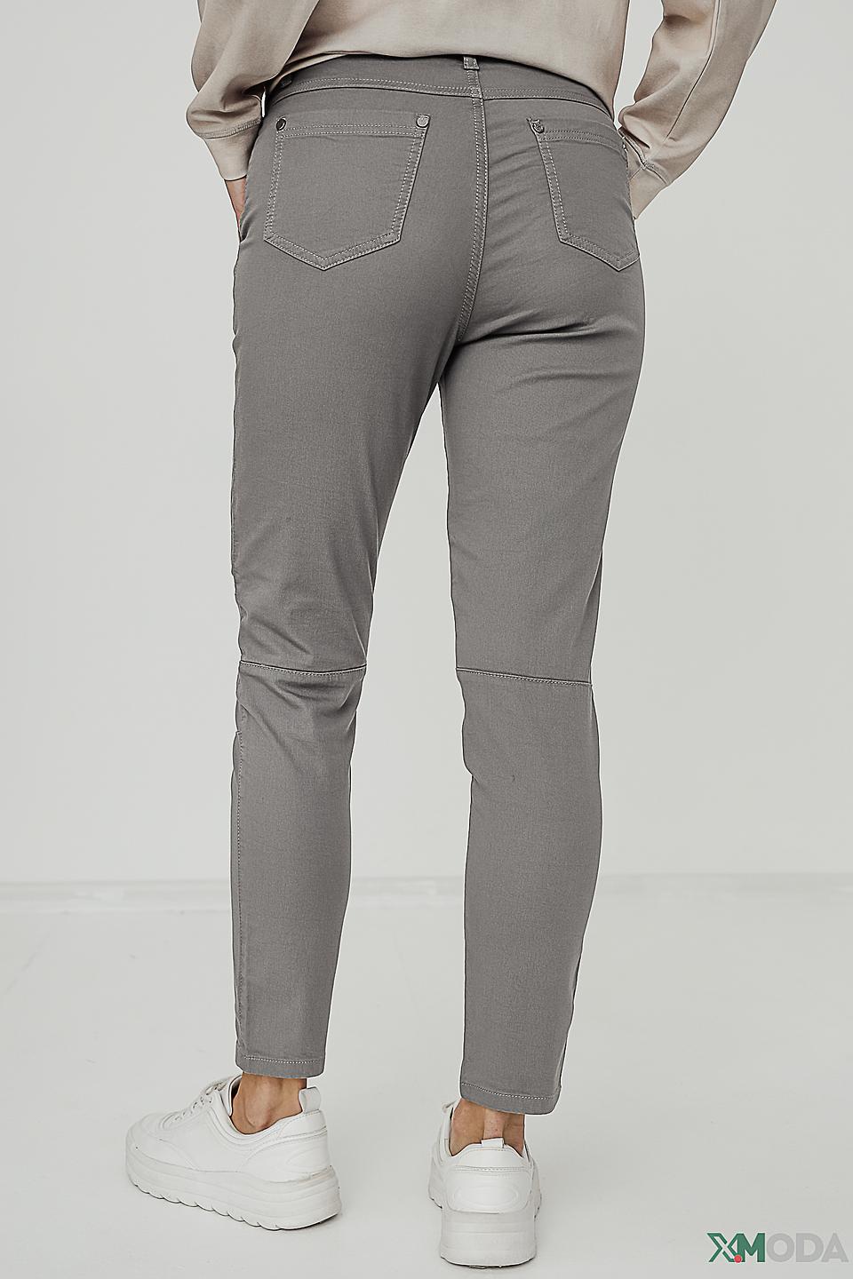 Брюки Lecomte серые кюлоты