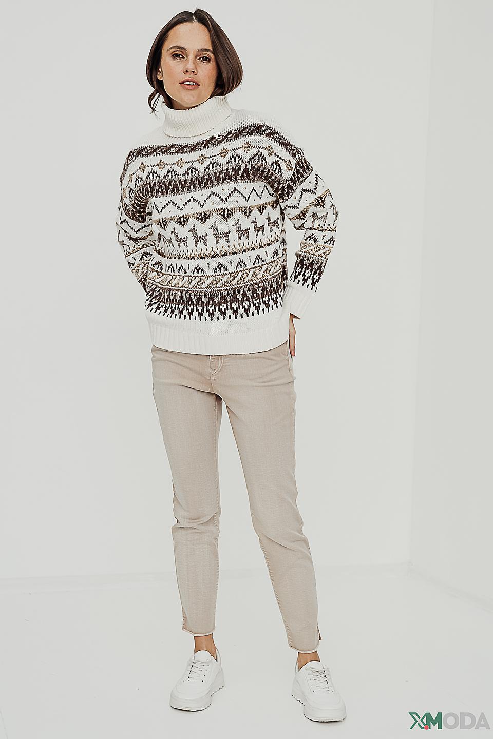 Водолазка Oui с узором