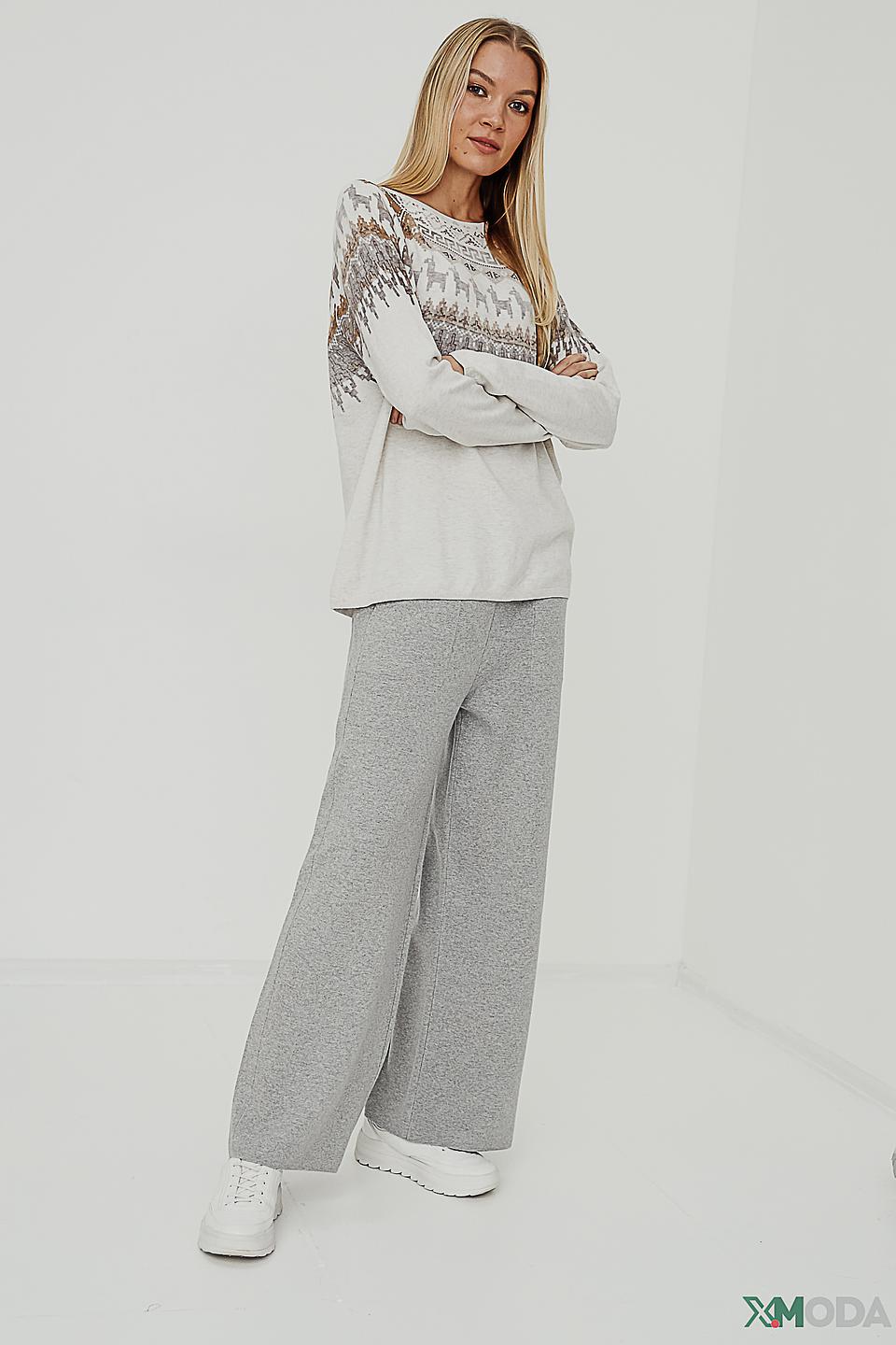 Брюки спортивные Oui серые