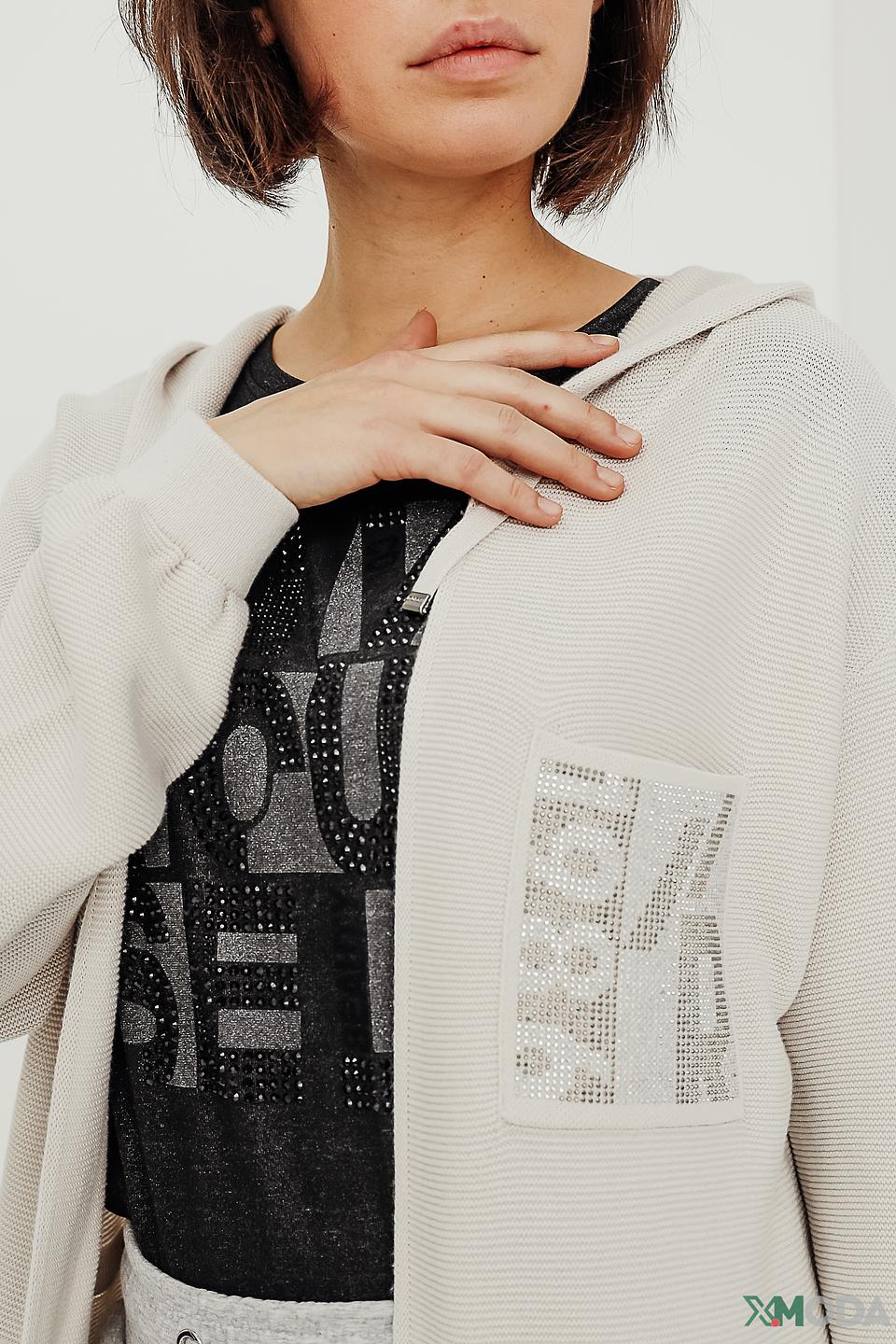 Жакет Monari с карманами бежевый