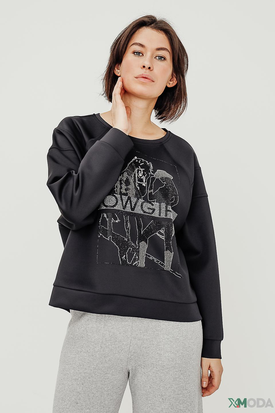 Толстовка Monari с ковбойским принтом