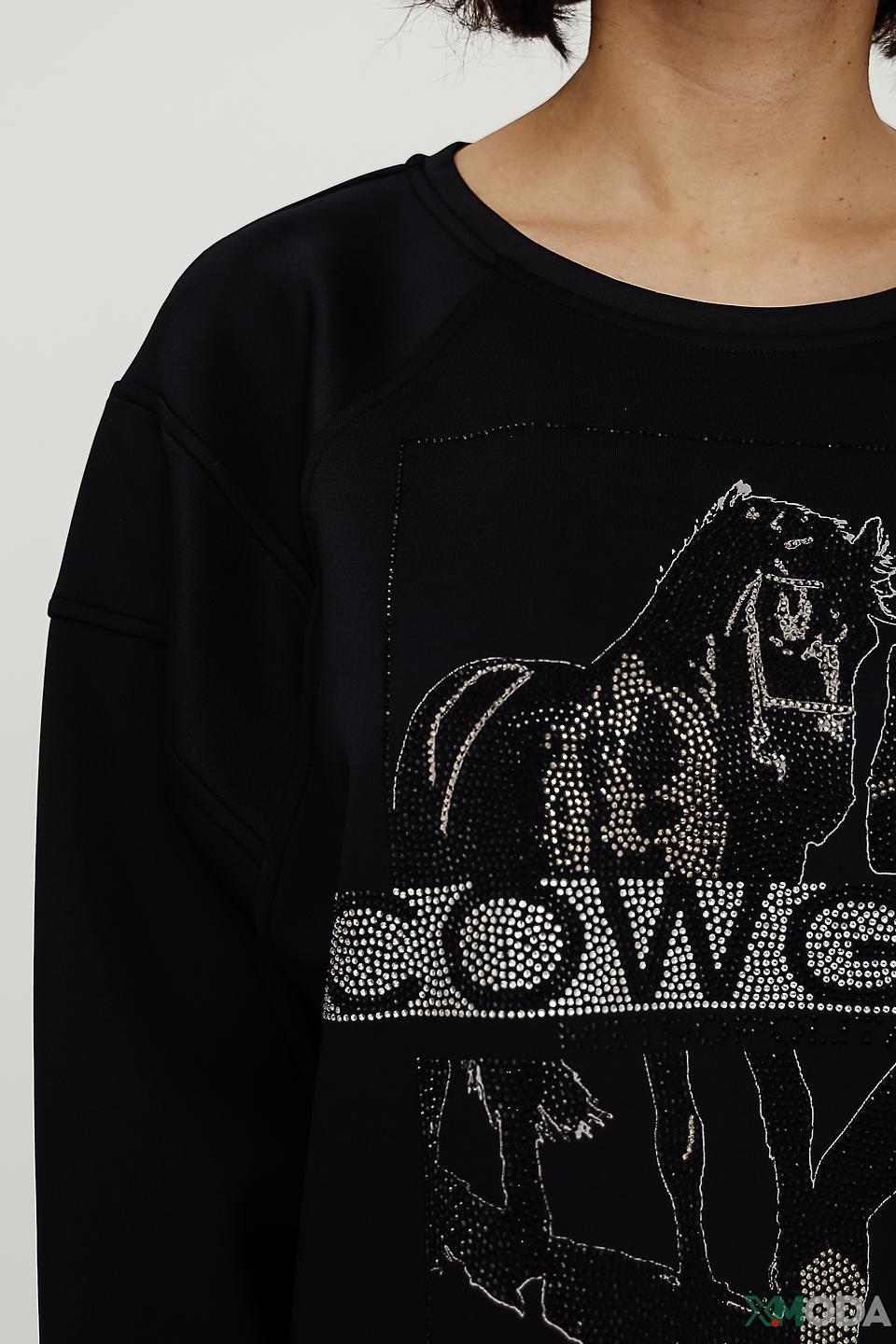 Толстовка Monari с ковбойским принтом