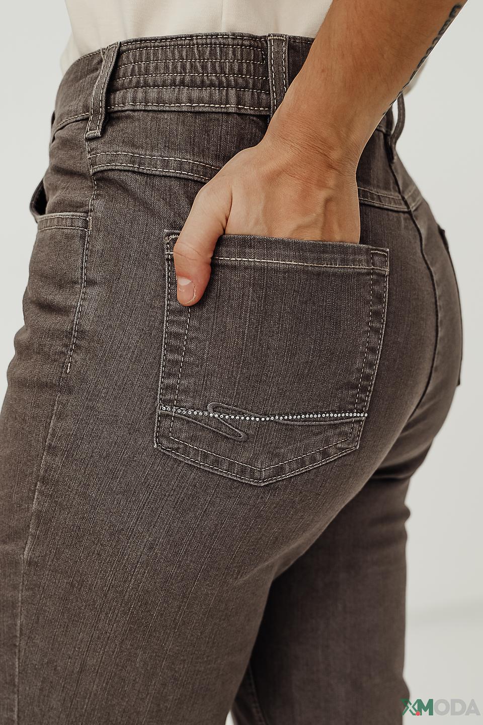 Джинсы Zerres серые прямые