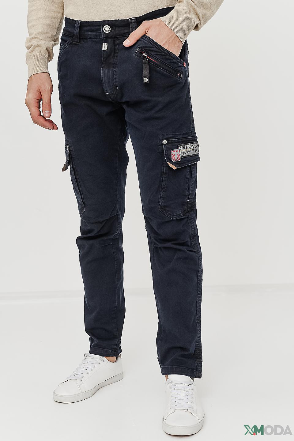 Брюки карго Time Zone синие