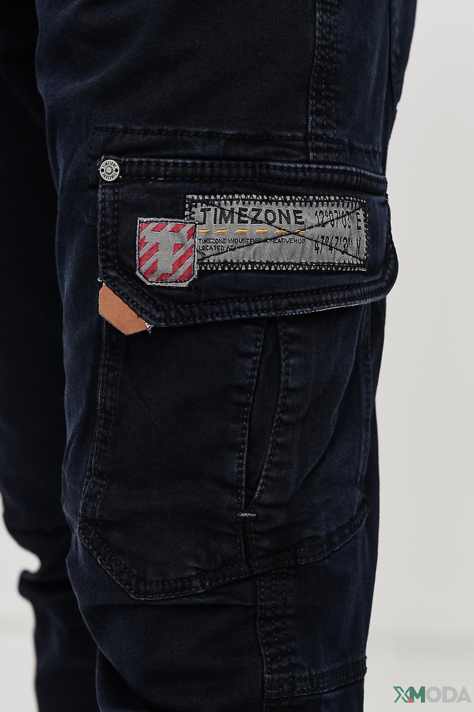 Брюки карго Time Zone синие