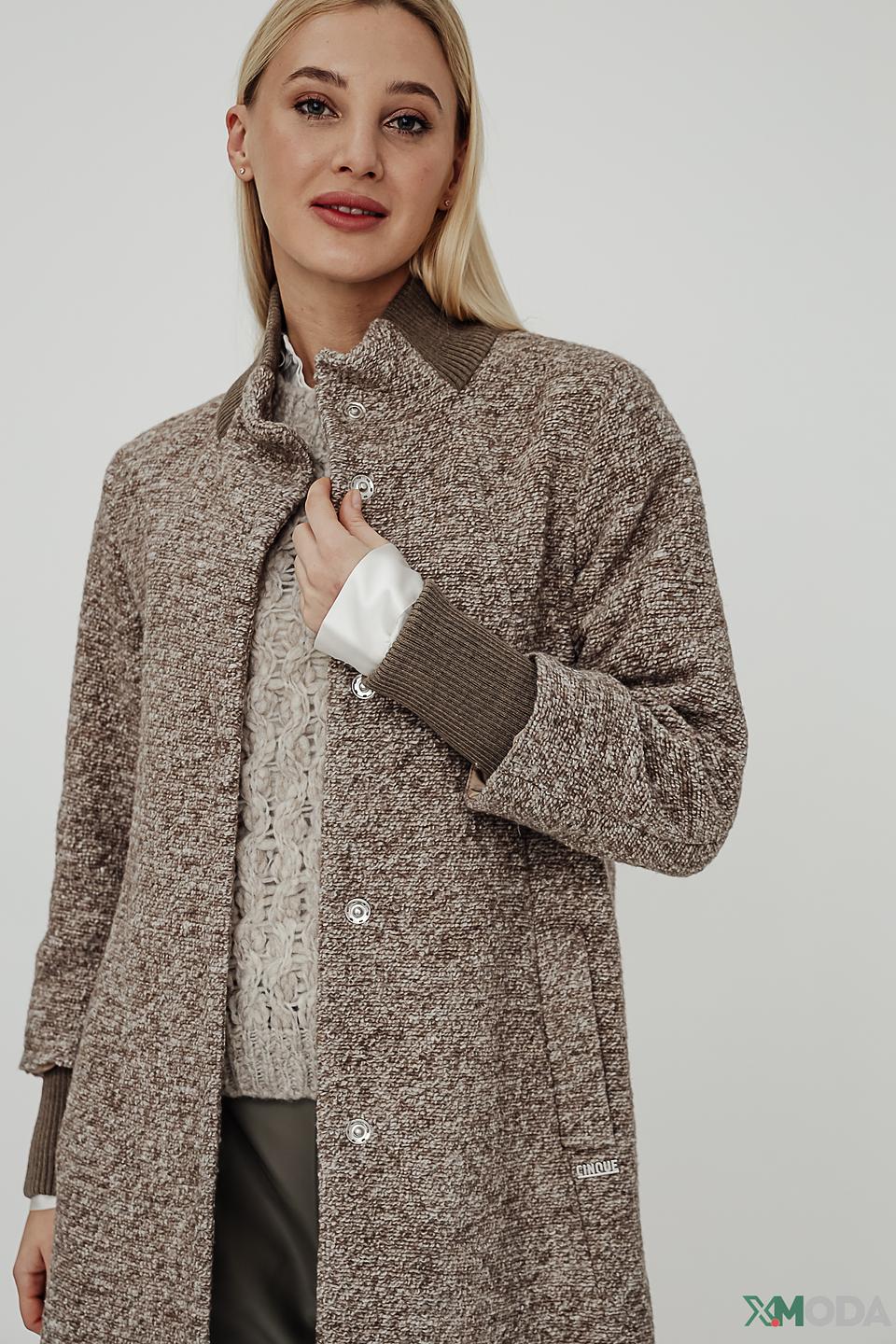 Пальто Cinque шерсть меланж