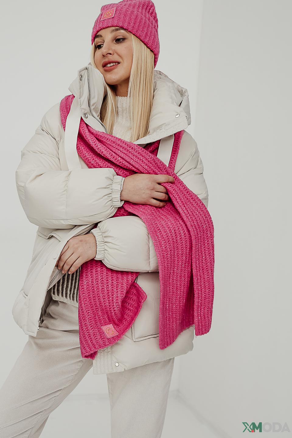 Шарф Oui с нашивкой