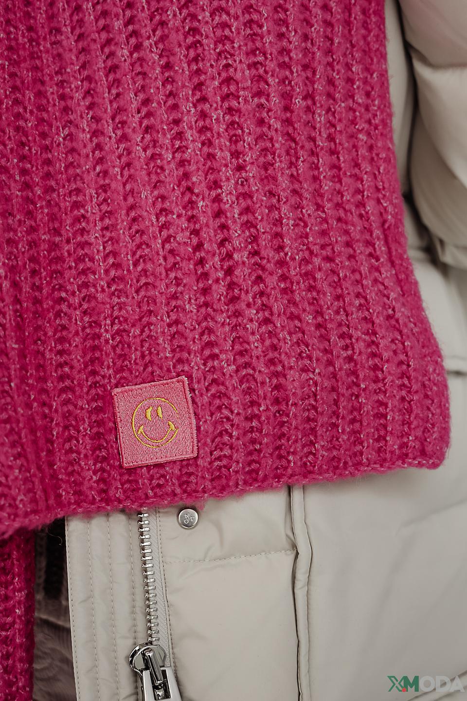 Шарф Oui с нашивкой