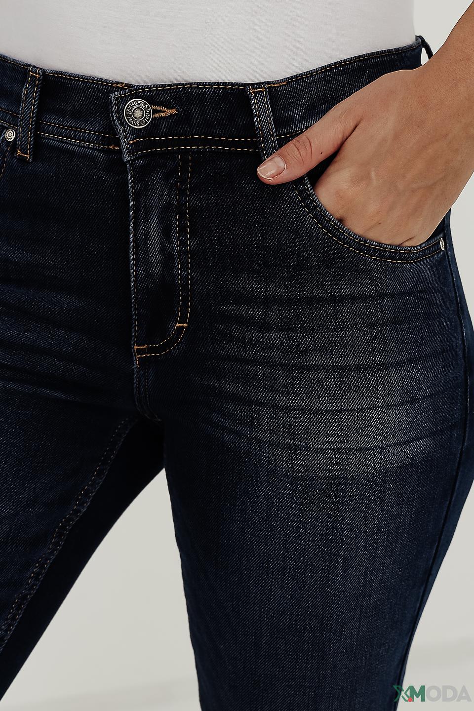 Джинсы Angels скинни тёмно-синие