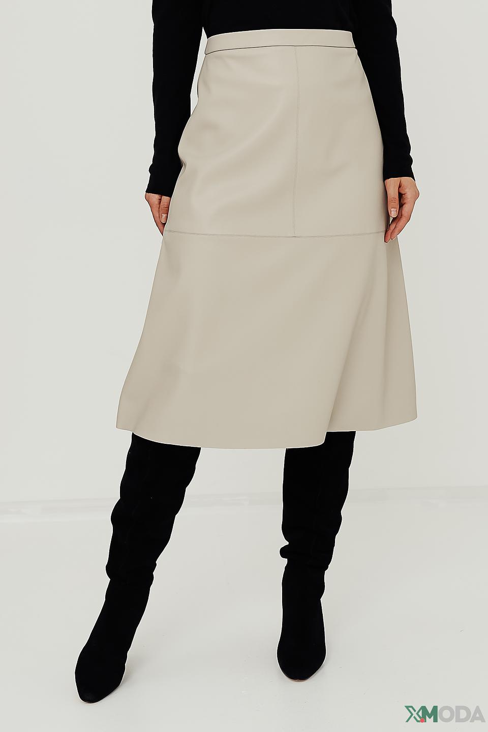 Юбка UNQ женская бежевая