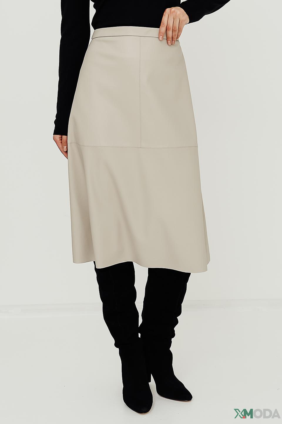 Юбка UNQ женская бежевая